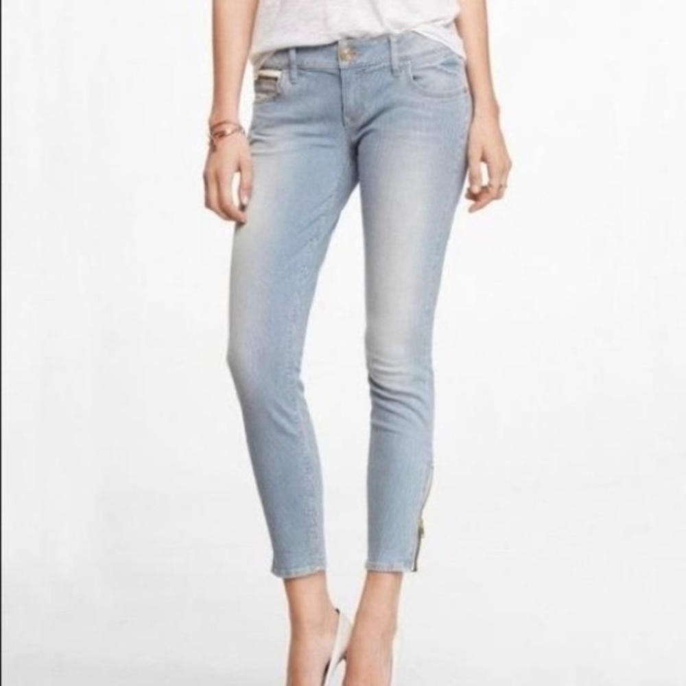 Express jeans Stella low-rise ankle leggings 2R